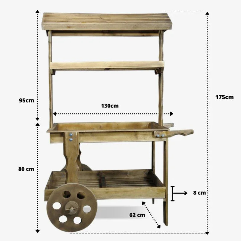Carretto in legno| Mod: Vintage 86.